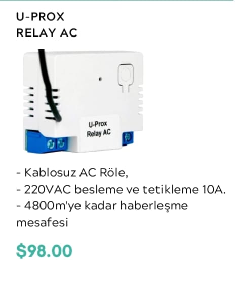 U-PROX RELAY AC