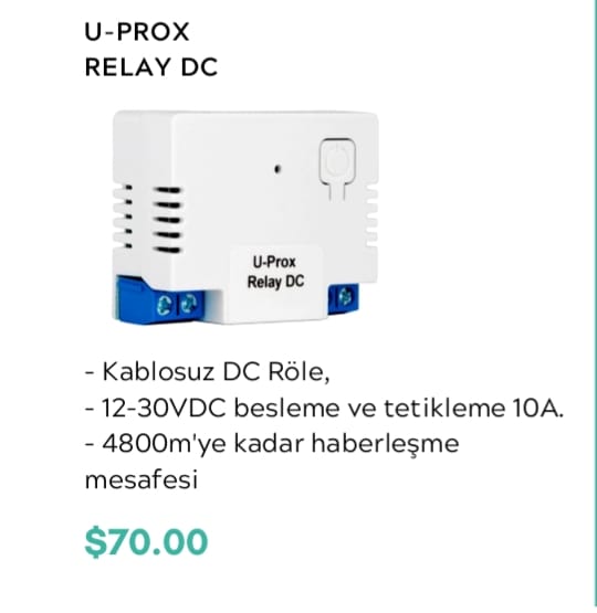 U-PROX RELAY DC